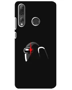 Чехол для Huawei P Smart Plus 2019 с картинкой «Among Us шлем»