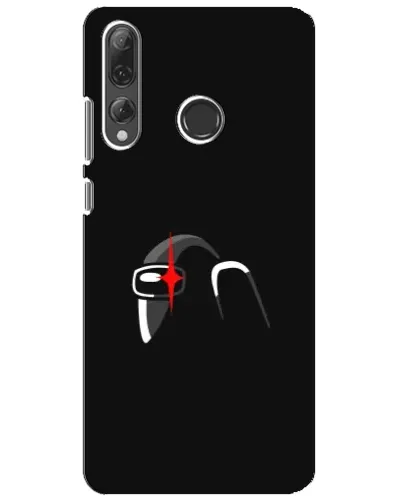 Чехол для Huawei P Smart Plus 2019 с картинкой «Among Us шлем»