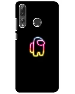Чехол для Huawei P Smart Plus 2019 с картинкой «Among Us градиент»