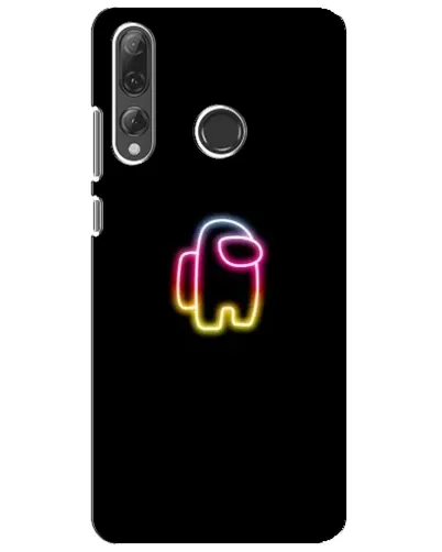 Чехол для Huawei P Smart Plus 2019 с картинкой «Among Us градиент»
