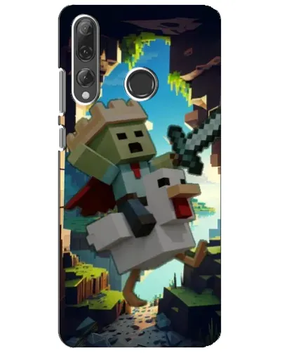 Чехол для Huawei P Smart Plus 2019 с картинкой «Стив и гусь»