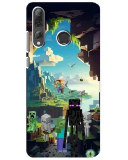 Чехол для Huawei P Smart Plus 2019 с картинкой «Эндермен в лесу» Чехол для Huawei P Smart Plus 2019 с картинкой «Эндермен в лесу»