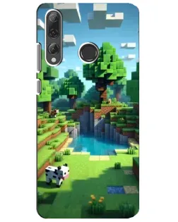 Чехол для Huawei P Smart Plus 2019 с картинкой «Minecraft летний день» Чехол для Huawei P Smart Plus 2019 с картинкой «Minecraft летний день»