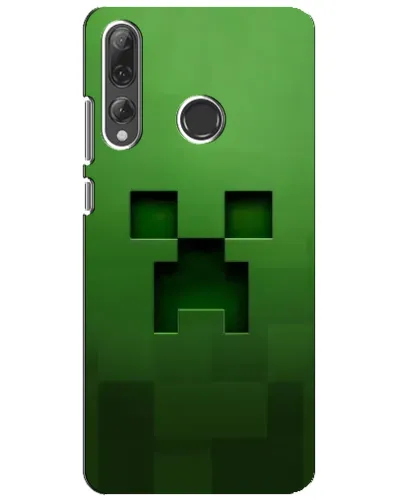 Чехол для Huawei P Smart Plus 2019 с картинкой «Крипер микро-дизайн»