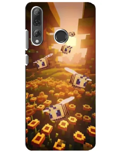 Чехол для Huawei P Smart Plus 2019 с картинкой «Поле подсолнухов»