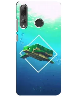 Чехол для Huawei P Smart Plus 2019 с картинкой «Черепаха Minecraft» Чехол для Huawei P Smart Plus 2019 с картинкой «Черепаха Minecraft»