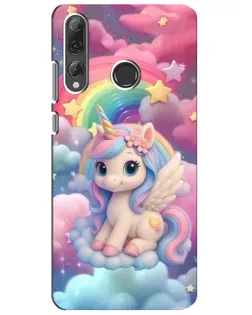 Чехол для Huawei P Smart Plus 2019 с картинкой «Маленький единорог»