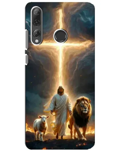 Чехол для Huawei P Smart Plus 2019 с картинкой «Лев Иуды и Свет» Чехол для Huawei P Smart Plus 2019 с картинкой «Лев Иуды и Свет»