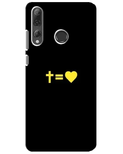 Чехол для Huawei P Smart Plus 2019 с картинкой «Сердце и Крест» Чехол для Huawei P Smart Plus 2019 с картинкой «Сердце и Крест»