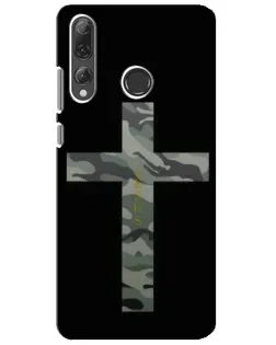 Чехол для Huawei P Smart Plus 2019 с картинкой «Милитари Крест»