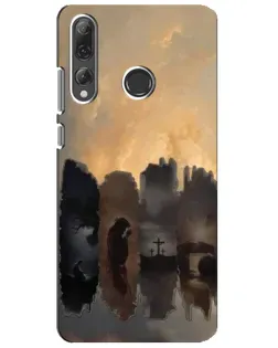 Чехол для Huawei P Smart Plus 2019 с картинкой «Дорога к вере»