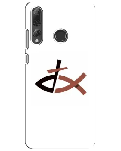 Чехол для Huawei P Smart Plus 2019 с картинкой «Рыба и крест» Чехол для Huawei P Smart Plus 2019 с картинкой «Рыба и крест»