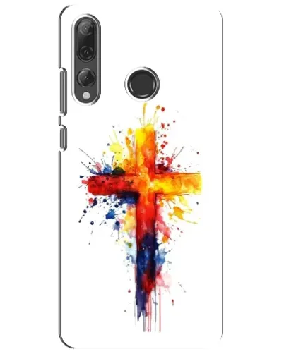 Чехол для Huawei P Smart Plus 2019 с картинкой «Акварельный крест» Чехол для Huawei P Smart Plus 2019 с картинкой «Акварельный крест»