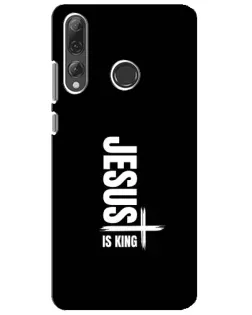Чехол для Huawei P Smart Plus 2019 с картинкой «Вертикаль веры Jesus»