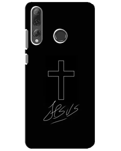 Чохол для Huawei P Smart Plus 2019 з картинкою «Графічний хрест Jesus» Чохол для Huawei P Smart Plus 2019 з картинкою «Графічний хрест Jesus»