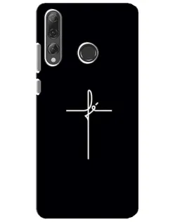 Чехол для Huawei P Smart Plus 2019 с картинкой «Тонкий крест»