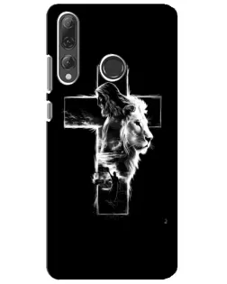 Чехол для Huawei P Smart Plus 2019 с картинкой «Сияющий крест Jesus»