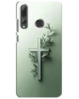 Чехол для Huawei P Smart Plus 2019 с картинкой «Оливковая ветвь»