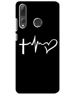 Чехол для Huawei P Smart Plus 2019 с картинкой «Пульс веры»