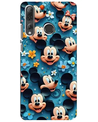 Чехол для Huawei P Smart Plus 2019 с картинкой «Паттерн Микки и Минни» Чехол для Huawei P Smart Plus 2019 с картинкой «Паттерн Микки и Минни»