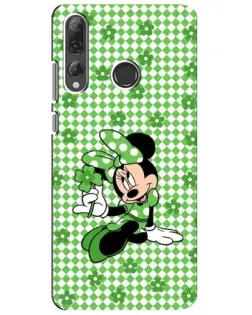 Чехол для Huawei P Smart Plus 2019 с картинкой «Mickey в клетку»