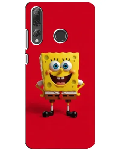 Чехол для Huawei P Smart Plus 2019 с картинкой «Спанч Боб на красном» Чехол для Huawei P Smart Plus 2019 с картинкой «Спанч Боб на красном»