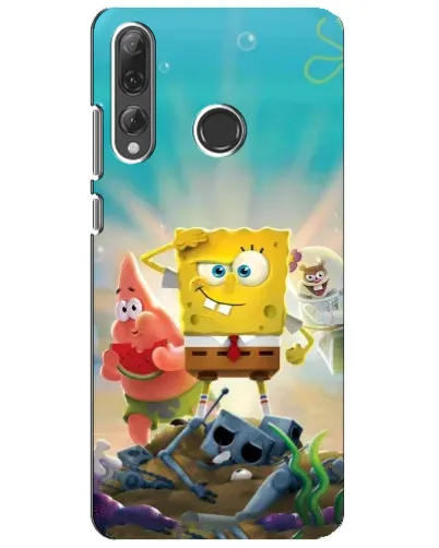Чехол для Huawei P Smart Plus 2019 с картинкой «Спанч Боб победитель» Чехол для Huawei P Smart Plus 2019 с картинкой «Спанч Боб победитель»