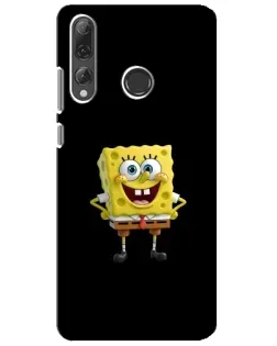 Чехол для Huawei P Smart Plus 2019 с картинкой «Классический Губка Боб»