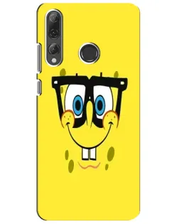Чехол для Huawei P Smart Plus 2019 с картинкой «Минималистичный Спанч Боб» Чехол для Huawei P Smart Plus 2019 с картинкой «Минималистичный Спанч Боб»