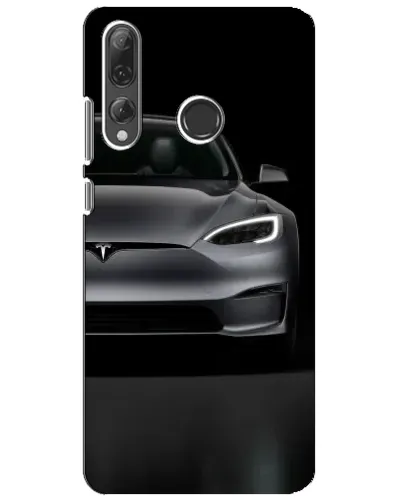 Чехол для Huawei P Smart Plus 2019 с картинкой «Tesla Model S Look»