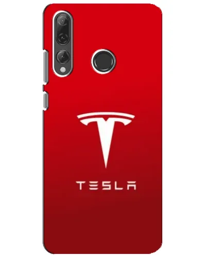 Чехол для Huawei P Smart Plus 2019 с картинкой «Tesla Red Classic»