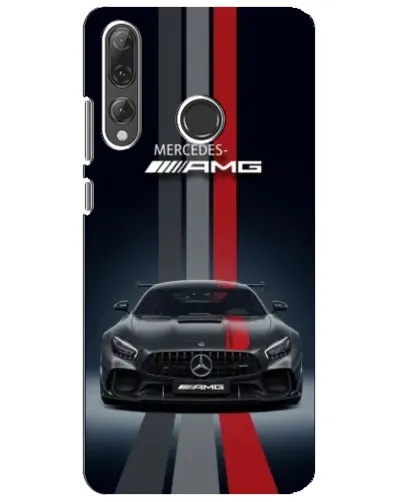 Чехол для Huawei P Smart Plus 2019 с картинкой «Mercedes — белый карбон» Чехол для Huawei P Smart Plus 2019 с картинкой «Mercedes — белый карбон»