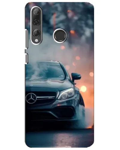 Чехол для Huawei P Smart Plus 2019 с картинкой «Mercedes — ночной город» Чехол для Huawei P Smart Plus 2019 с картинкой «Mercedes — ночной город»
