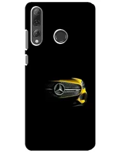 Чехол для Huawei P Smart Plus 2019 с картинкой «Mercedes — ретро стиль»
