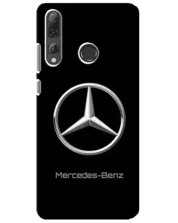 Чехол для Huawei P Smart Plus 2019 с картинкой «Mercedes Silver Logo»