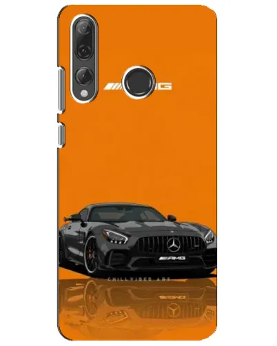 Чехол для Huawei P Smart Plus 2019 с картинкой «Оранжевый Mercedes AMG» Чехол для Huawei P Smart Plus 2019 с картинкой «Оранжевый Mercedes AMG»