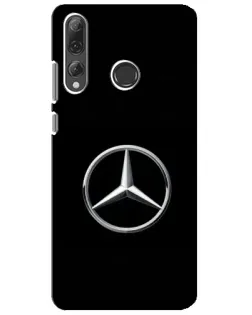 Чехол для Huawei P Smart Plus 2019 с картинкой «Mercedes классический лого»