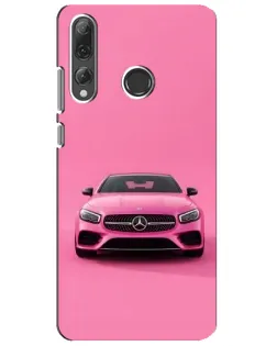 Чехол для Huawei P Smart Plus 2019 с картинкой «Розовый Mercedes AMG» Чехол для Huawei P Smart Plus 2019 с картинкой «Розовый Mercedes AMG»