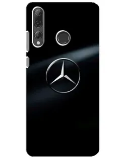 Чехол для Huawei P Smart Plus 2019 с картинкой «Mercedes на металле» Чехол для Huawei P Smart Plus 2019 с картинкой «Mercedes на металле»