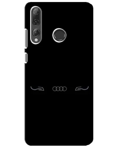 Чехол для Huawei P Smart Plus 2019 с картинкой «Audi — световой подпись»