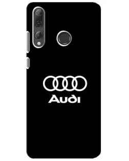 Чехол для Huawei P Smart Plus 2019 с картинкой «Классическое лого Audi»