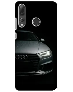 Чехол для Huawei P Smart Plus 2019 с картинкой «Audi — детализация кузова»