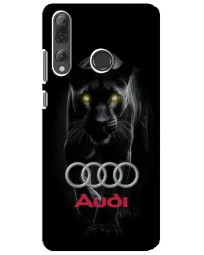 Чехол для Huawei P Smart Plus 2019 с картинкой «Пантера и Audi»