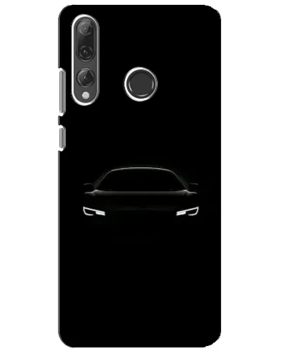 Чехол для Huawei P Smart Plus 2019 с картинкой «Взгляд Audi в темноте»