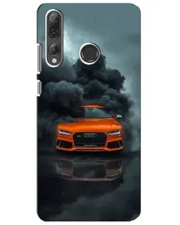Чехол для Huawei P Smart Plus 2019 с картинкой «Audi в облаках дыма» Чехол для Huawei P Smart Plus 2019 с картинкой «Audi в облаках дыма»