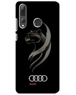 Чехол для Huawei P Smart Plus 2019 с картинкой «Графика — пантера и Audi» Чехол для Huawei P Smart Plus 2019 с картинкой «Графика — пантера и Audi»