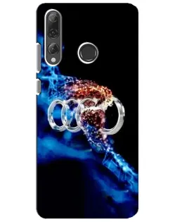 Чехол для Huawei P Smart Plus 2019 с картинкой «Энергия лого Audi» Чехол для Huawei P Smart Plus 2019 с картинкой «Энергия лого Audi»