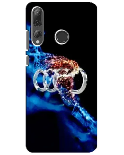 Чехол для Huawei P Smart Plus 2019 с картинкой «Энергия лого Audi»