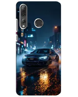 Чехол для Huawei P Smart Plus 2019 с картинкой «Ночной город и Audi» Чехол для Huawei P Smart Plus 2019 с картинкой «Ночной город и Audi»