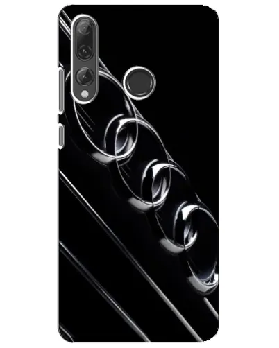Чехол для Huawei P Smart Plus 2019 с картинкой «Audi — абстрактные кольца»